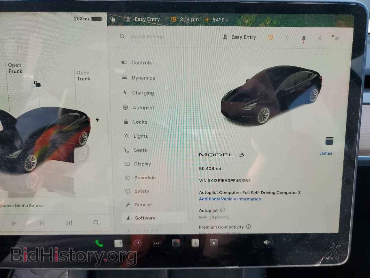 2023 TESLA MODEL 3 - VIN: 5YJ3E1EA3PF451263 - Photo 9