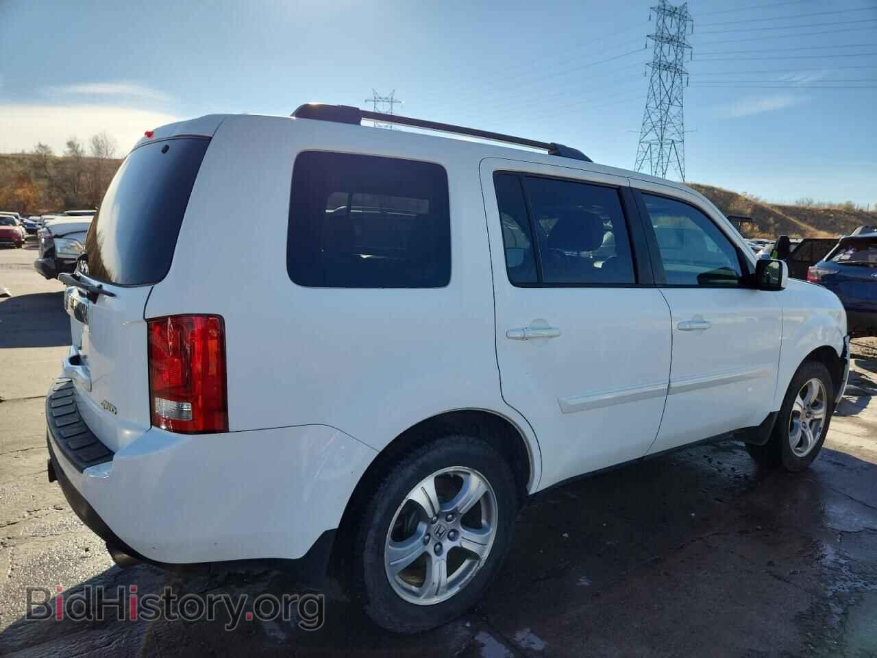 2013 HONDA PILOT - VIN: 5FNYF4H54DB012345 - Фото 3