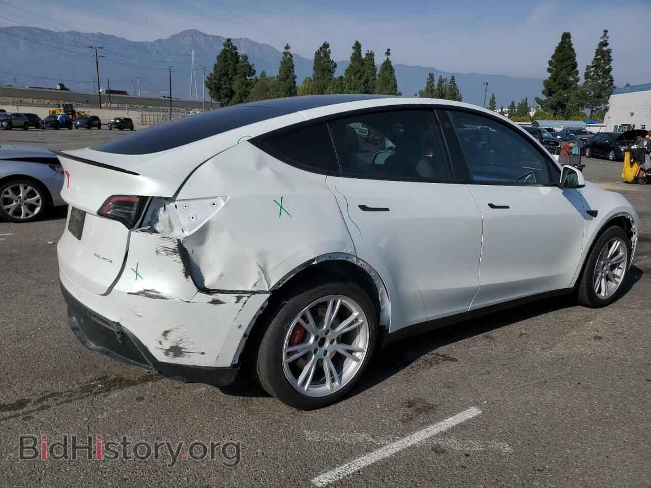 2022 TESLA MODEL Y - VIN: 7SAYGDEEXNF411086 - Фото 3