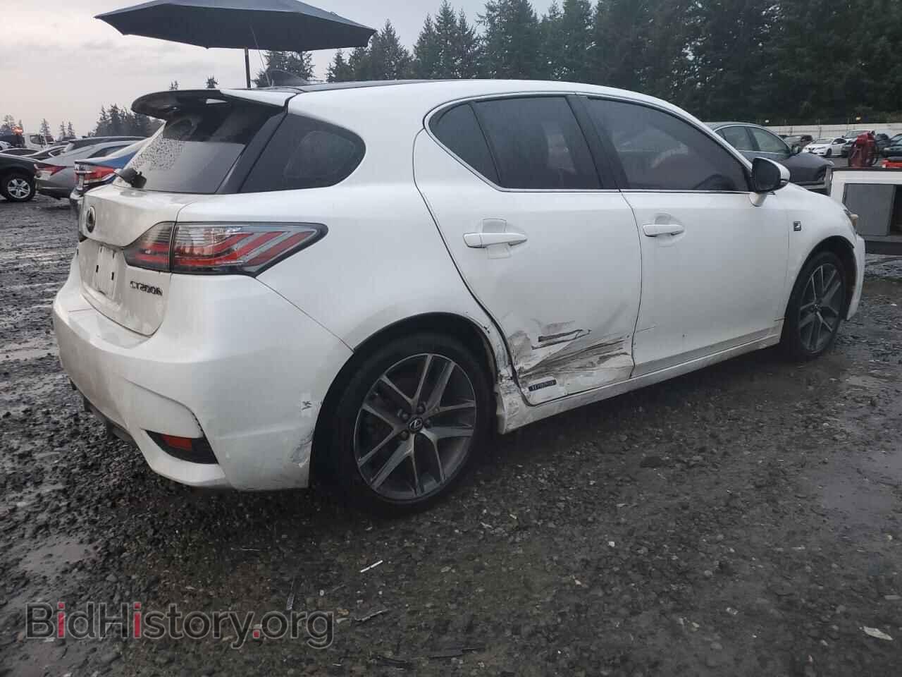 2016 LEXUS CT 200 - VIN: JTHKD5BH2G2263472 - Фото 3