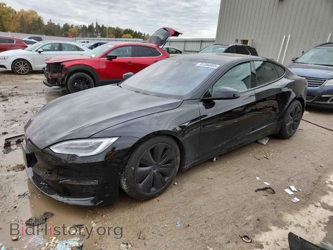 Photo 5YJSA1E57NF464377 - TESLA MODEL S 2022
