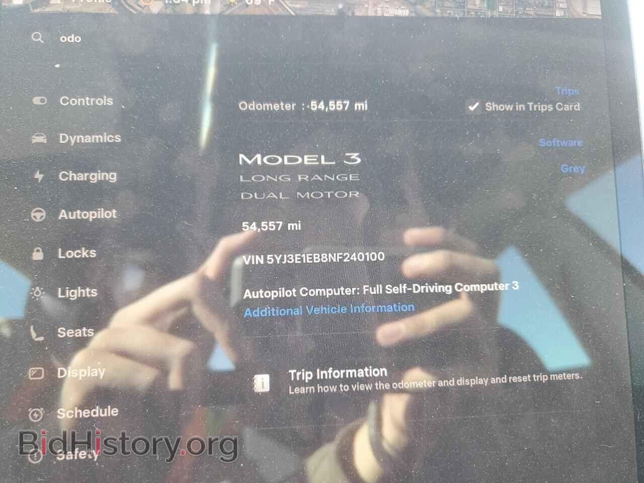 2022 TESLA MODEL 3 - VIN: 5YJ3E1EB8NF240100 - Photo 9