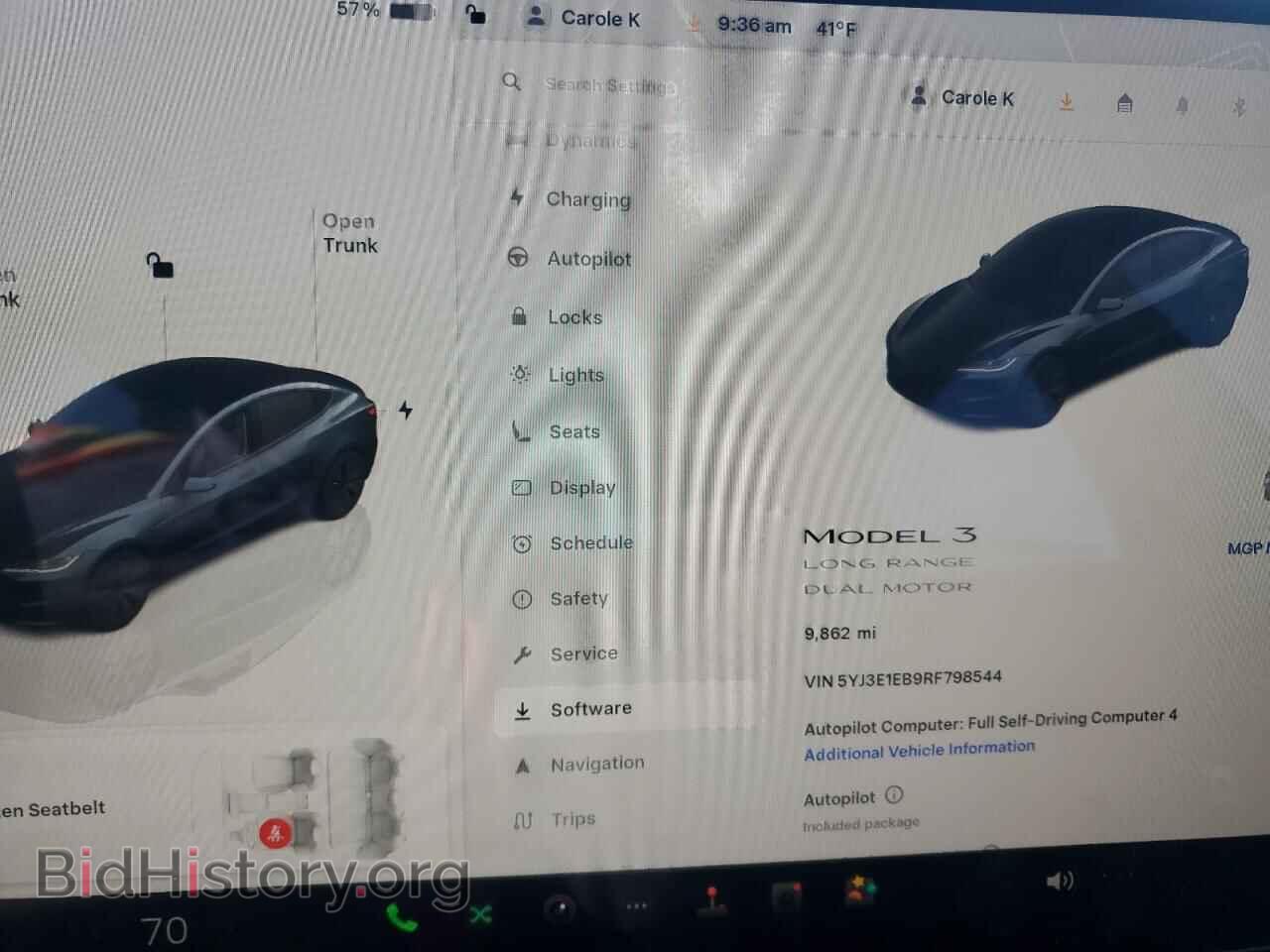 2024 TESLA MODEL 3 - VIN: 5YJ3E1EB9RF798544 - Photo 9