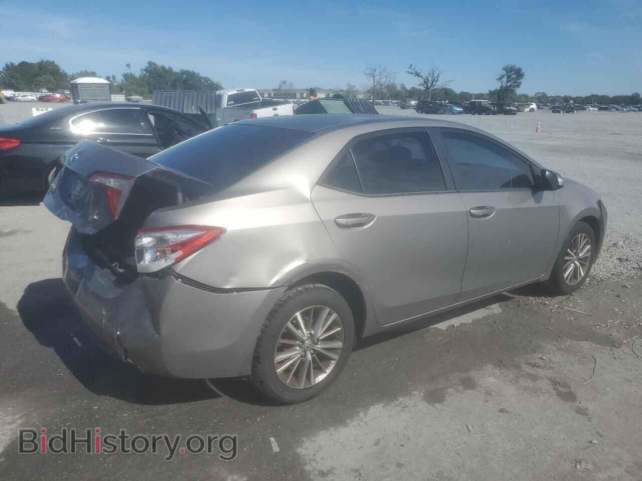 2014 TOYOTA COROLLA - VIN: 2T1BURHEXEC149384 - Фото 3
