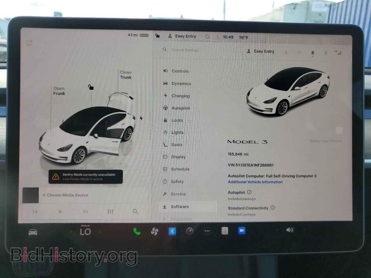 2022 TESLA MODEL 3 - VIN: 5YJ3E1EA1NF286861 - Photo 9