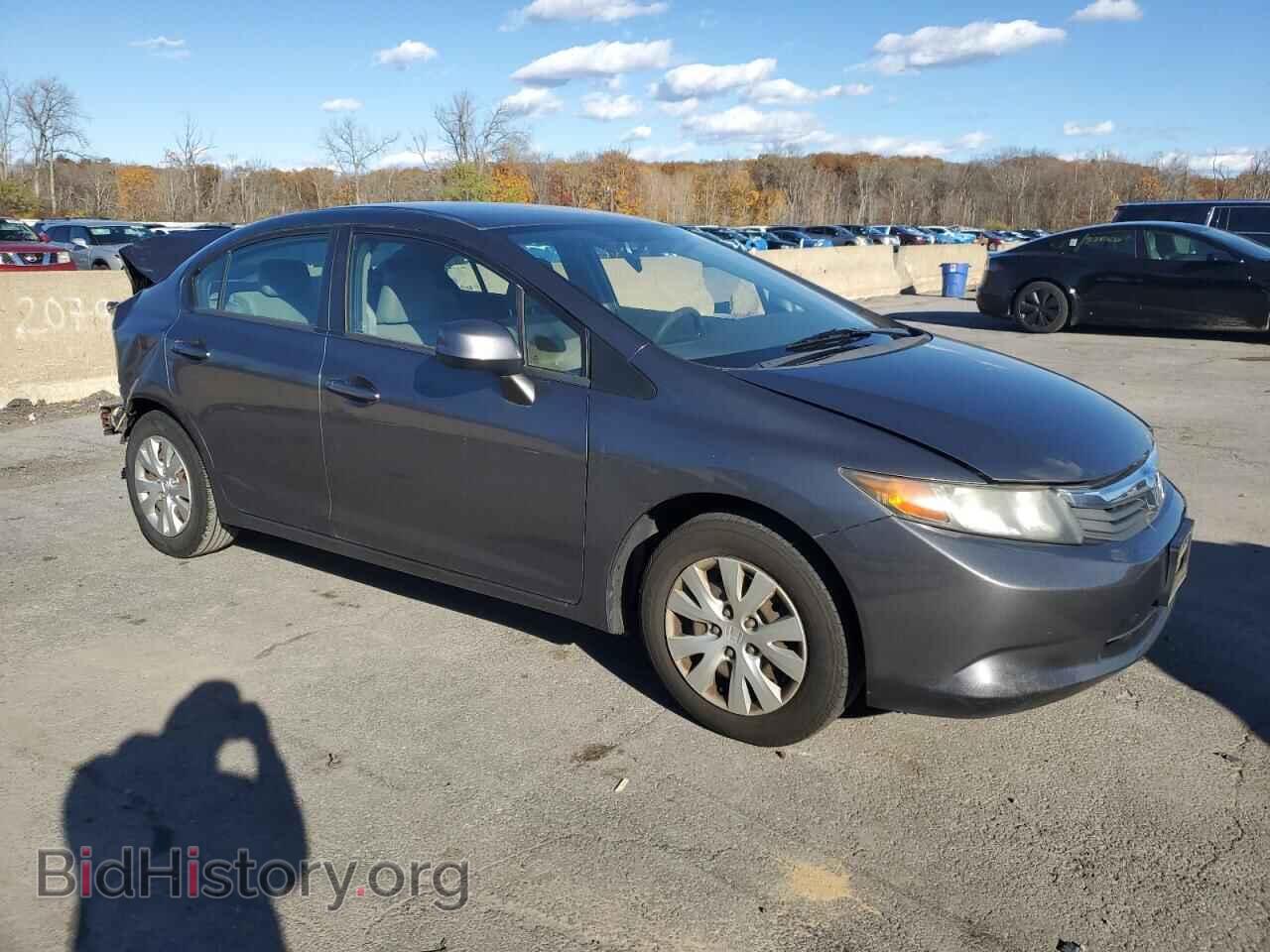 2012 HONDA CIVIC - VIN: 19XFB2F52CE372177 - Фото 4