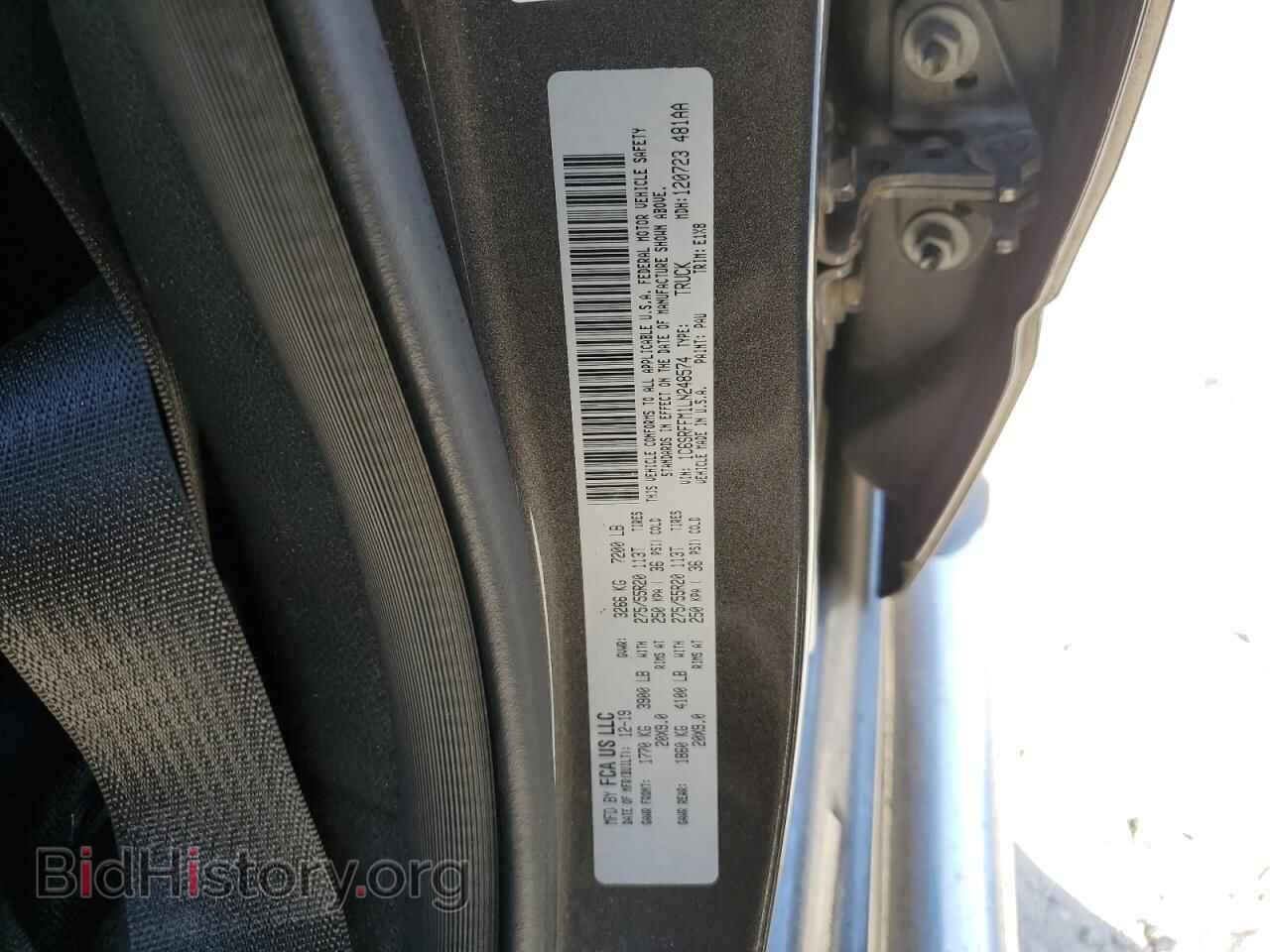 2020 RAM 1500 - VIN: 1C6SRFFM1LN248574 - Фото 12