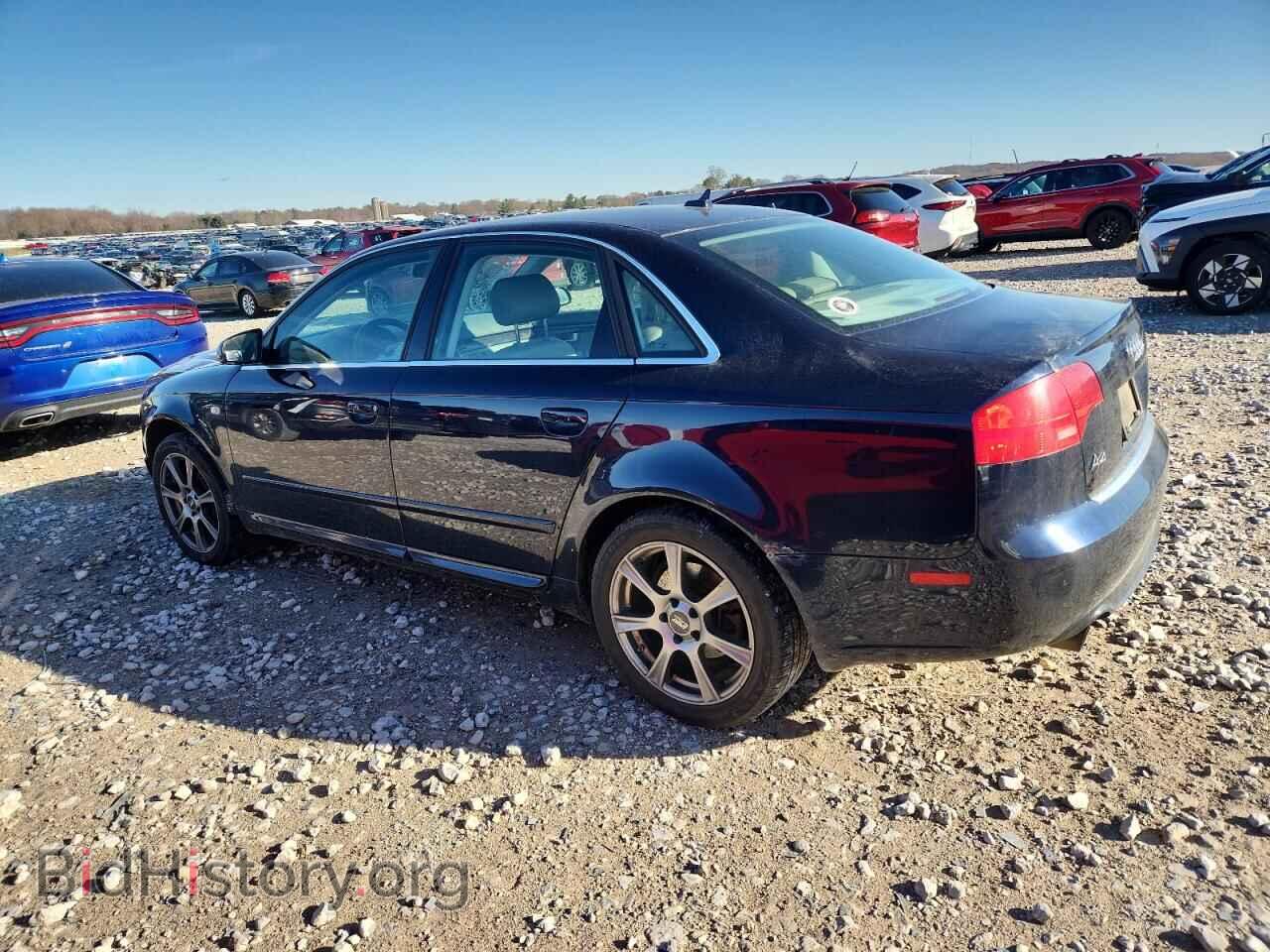 2008 AUDI A4 - VIN: WAUDF78EX8A057740 - Фото 2