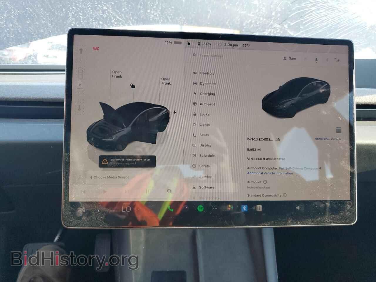 2024 TESLA MODEL 3 - VIN: 5YJ3E1EA9RF873198 - Photo 9