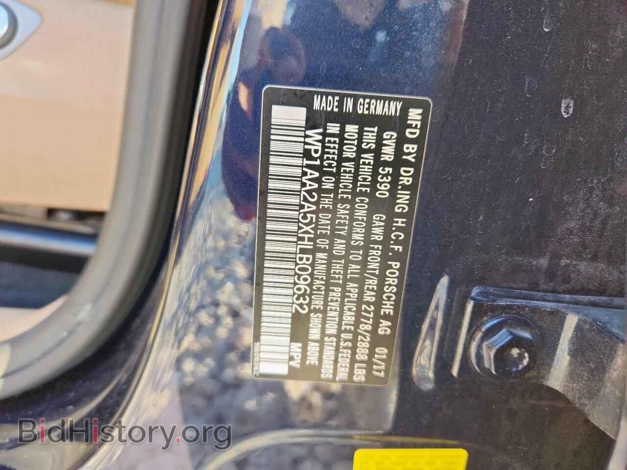 2017 PORSCHE MACAN - VIN: WP1AA2A5XHLB09632 - Photo 13