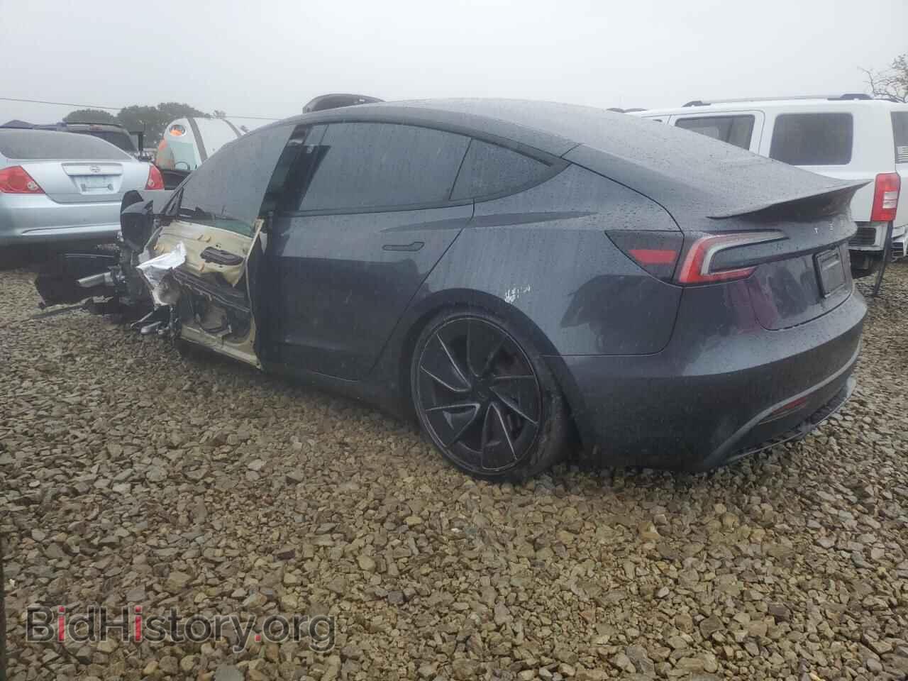 2024 TESLA MODEL 3 - VIN: 5YJ3E1ET3RF847312 - Фото 2