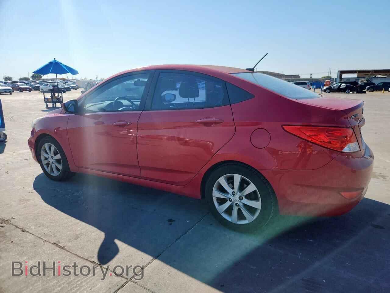 2013 HYUNDAI ACCENT - VIN: KMHCU4AE3DU351899 - Фото 2