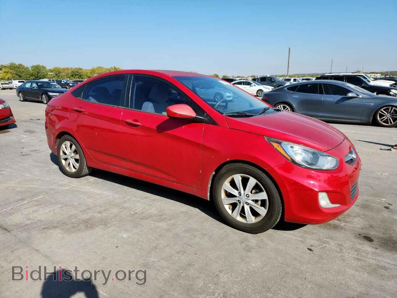 2013 HYUNDAI ACCENT - VIN: KMHCU4AE3DU351899 - Фото 4