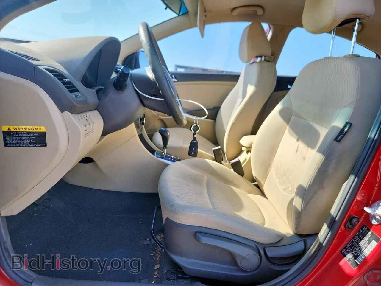 2013 HYUNDAI ACCENT - VIN: KMHCU4AE3DU351899 - Фото 7