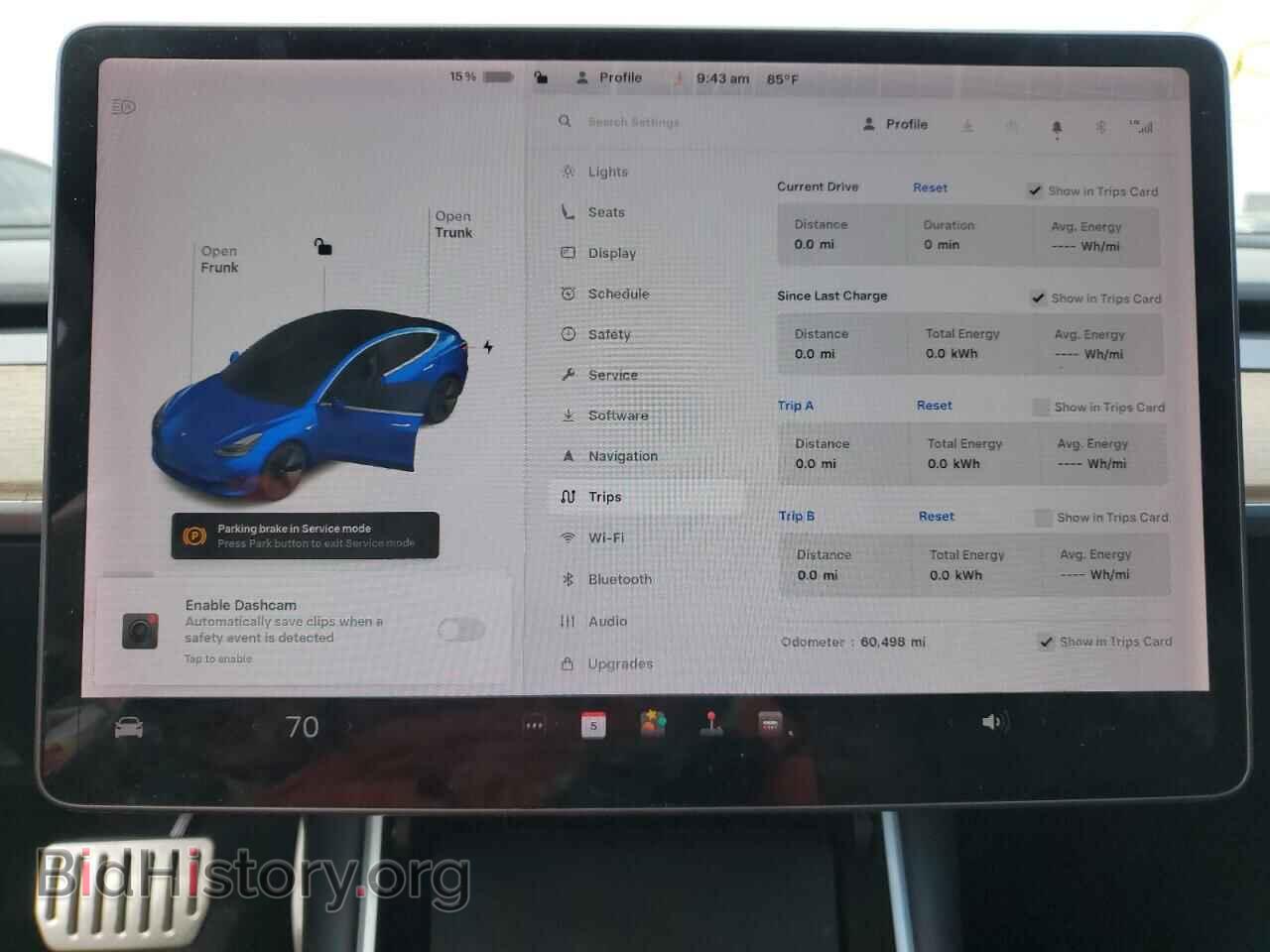 2019 TESLA MODEL 3 - VIN: 5YJ3E1EA4KF356364 - Фото 9