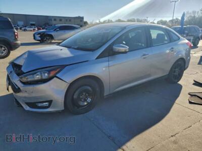 2016 Ford FOCUS SE, silver — VIN 1FADP3F2XGL404686, Copart