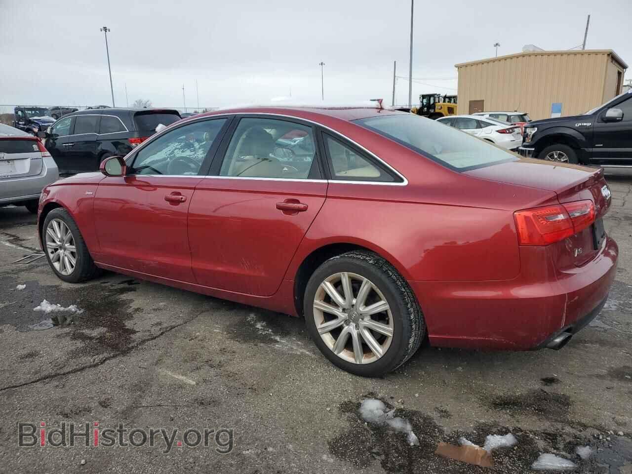 2013 AUDI A6 - VIN: WAUGGAFC1DN034732 - Фото 2