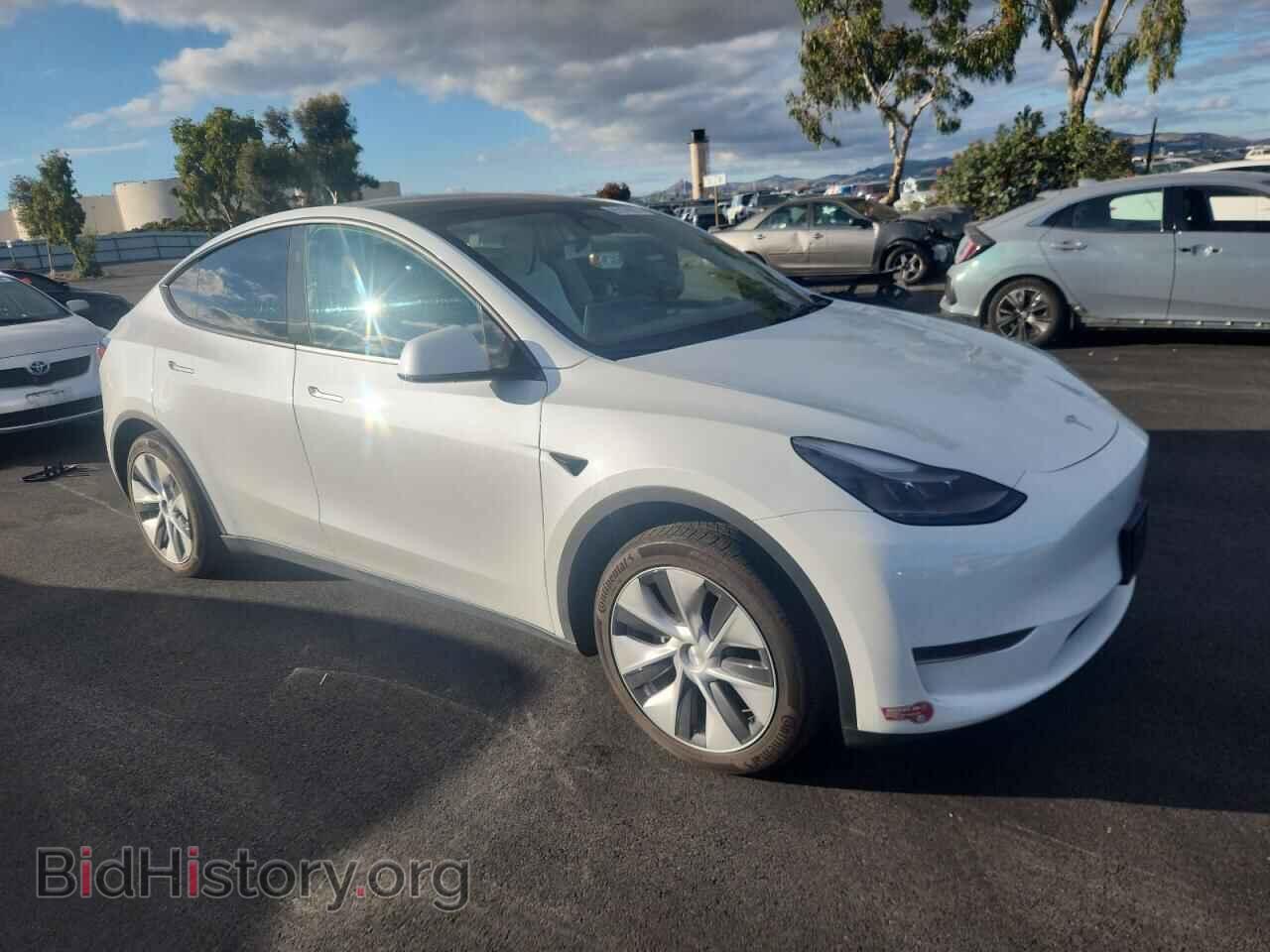 2024 TESLA MODEL Y - VIN: 7SAYGDED6RF010602 - Фото 4