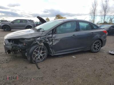 2016 Ford FOCUS SE, серый — VIN 1FADP3F2XGL291970, Copart