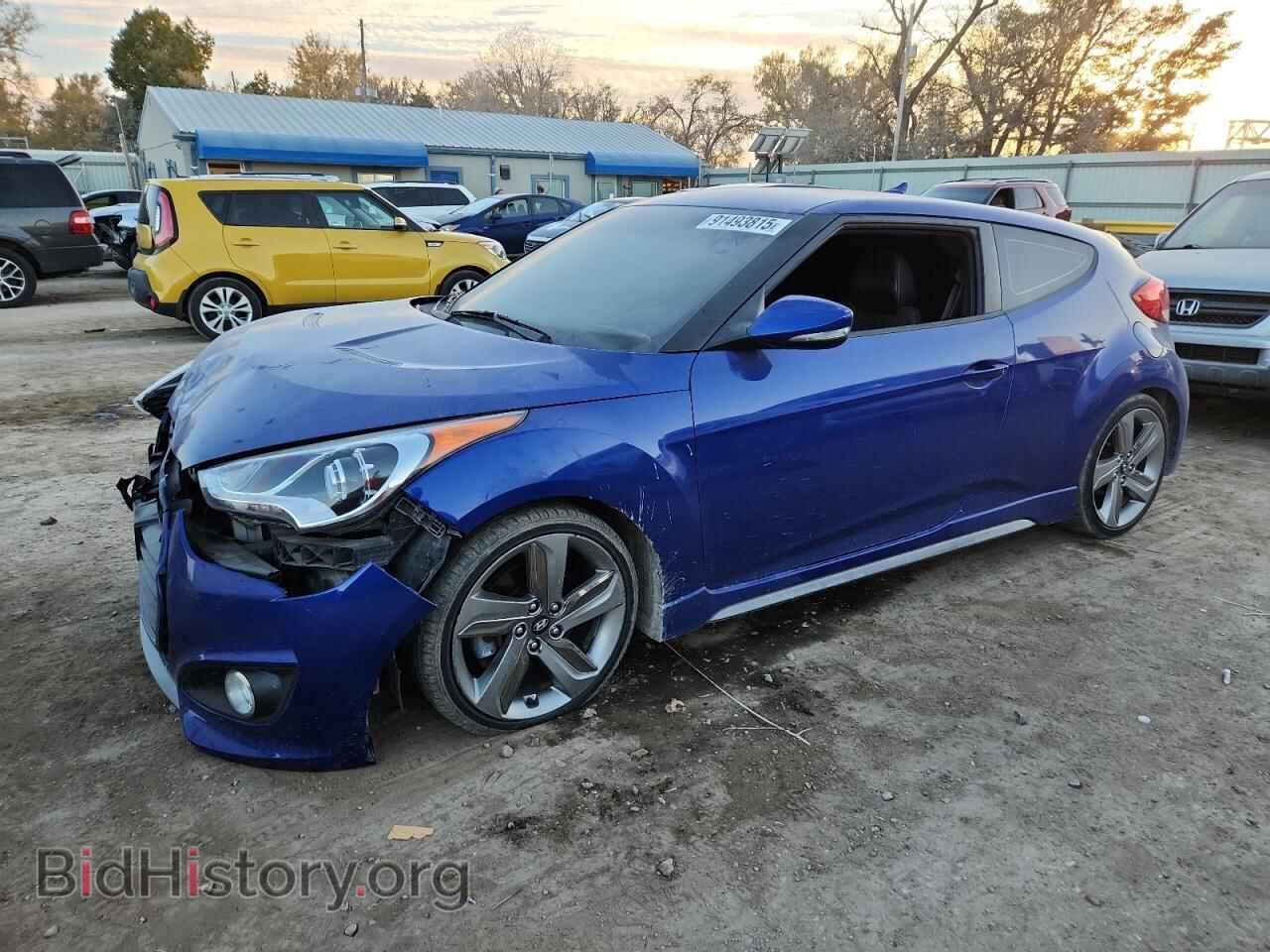 Photo KMHTC6AE1DU119459 - HYUNDAI VELOSTER 2013