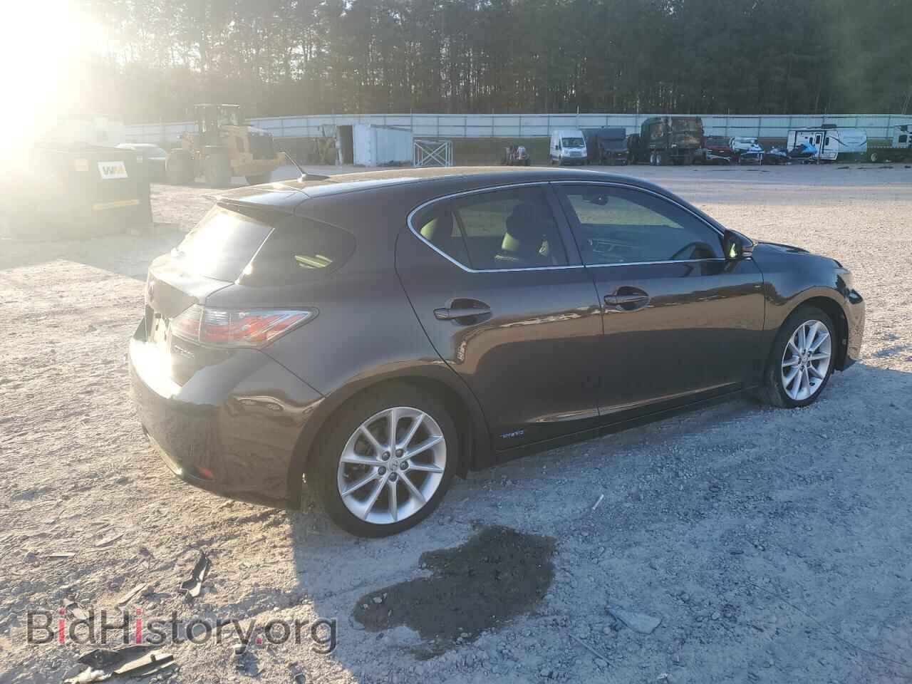 2012 LEXUS CT 200 - VIN: JTHKD5BH6C2078223 - Фото 3
