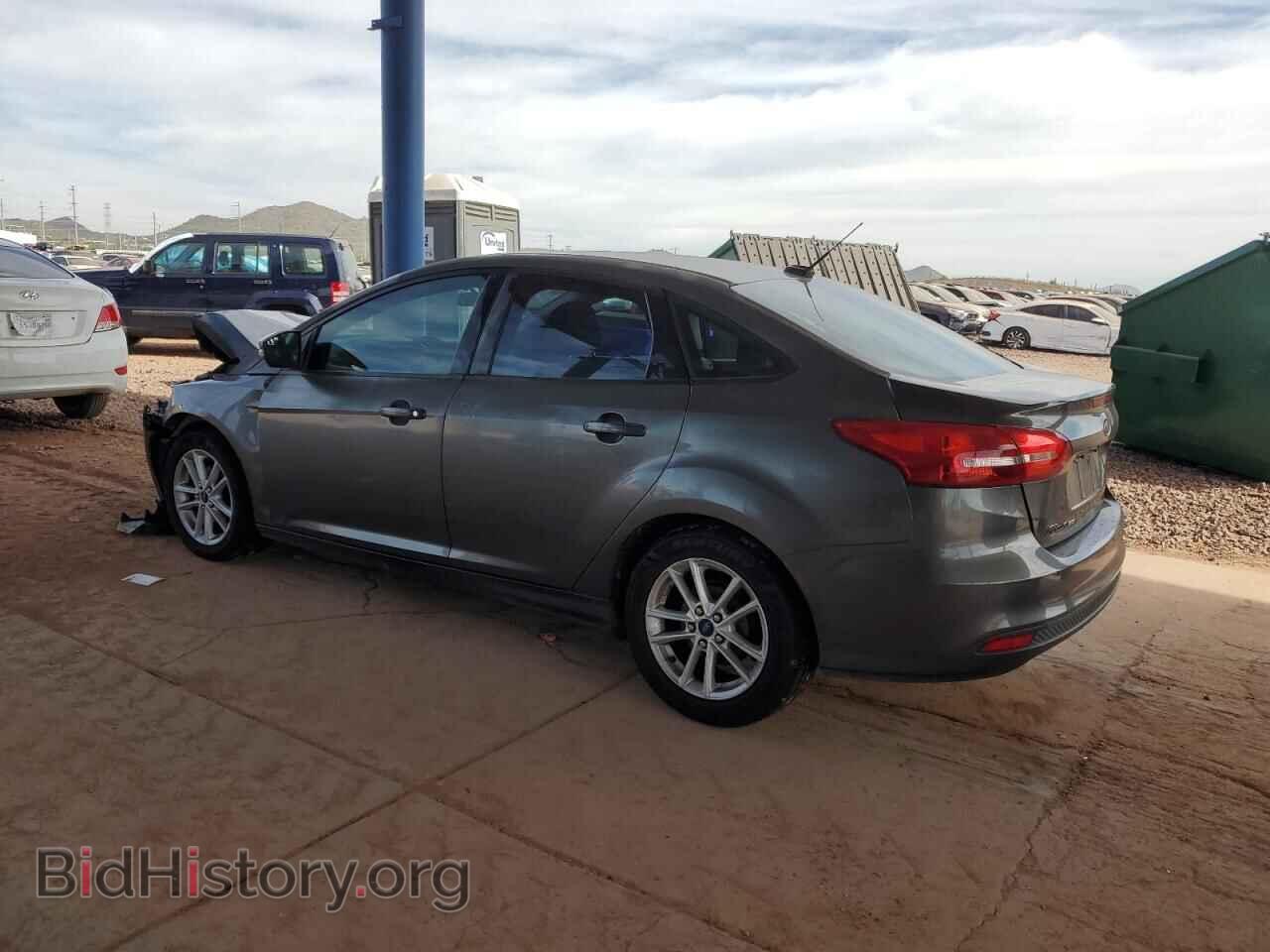 2017 FORD FOCUS - VIN: 1FADP3F21HL223283 - Фото 2