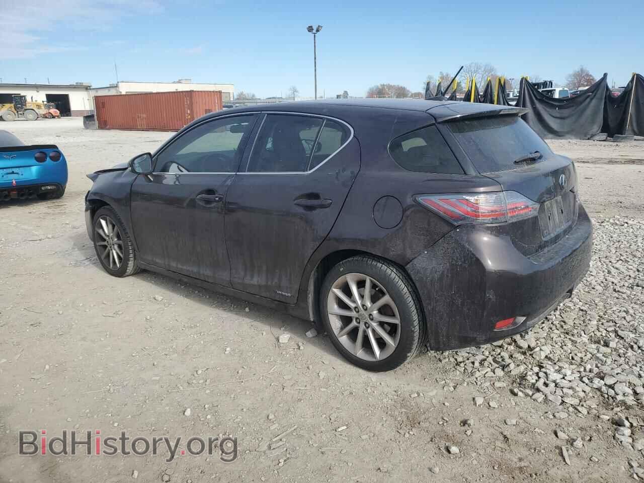 2012 LEXUS CT 200 - VIN: JTHKD5BH6C2093126 - Фото 2