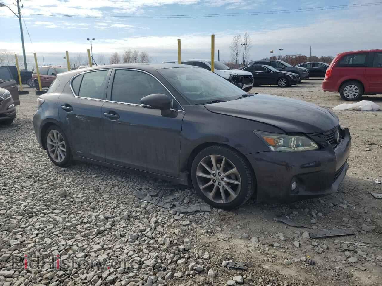 2012 LEXUS CT 200 - VIN: JTHKD5BH6C2093126 - Фото 4