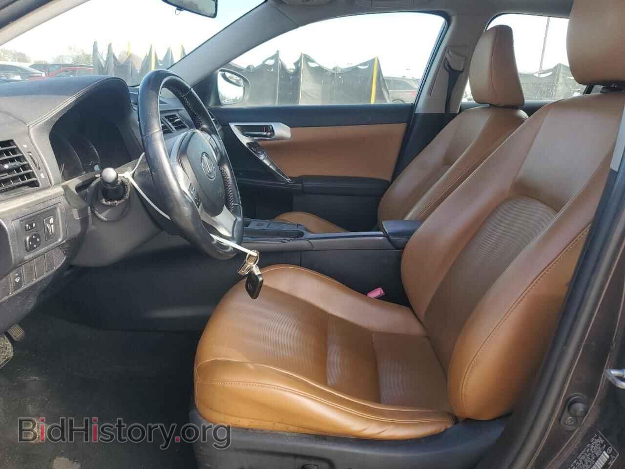 2012 LEXUS CT 200 - VIN: JTHKD5BH6C2093126 - Фото 7