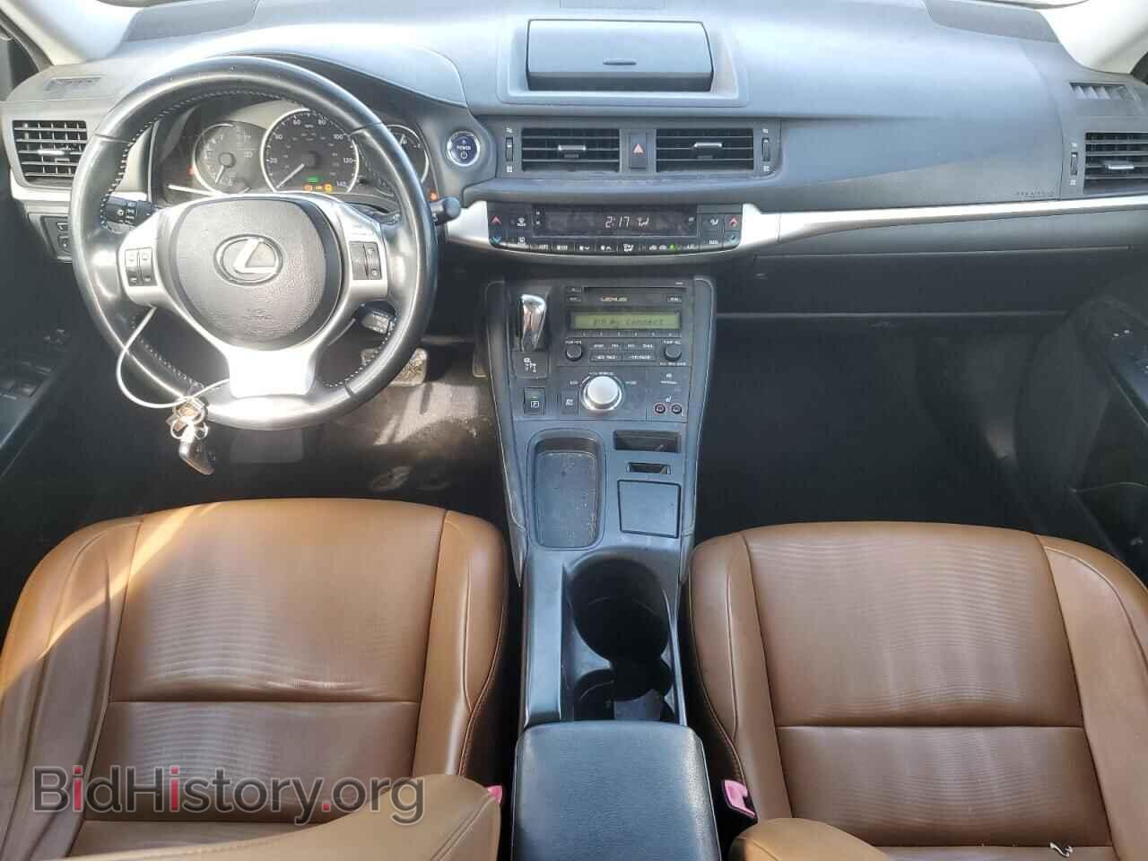 2012 LEXUS CT 200 - VIN: JTHKD5BH6C2093126 - Фото 8