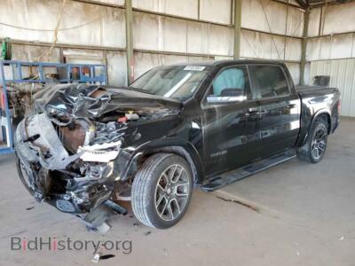 2019 RAM 1500 Laramie, black — VIN 1C6SRFJT8KN787609, Copart