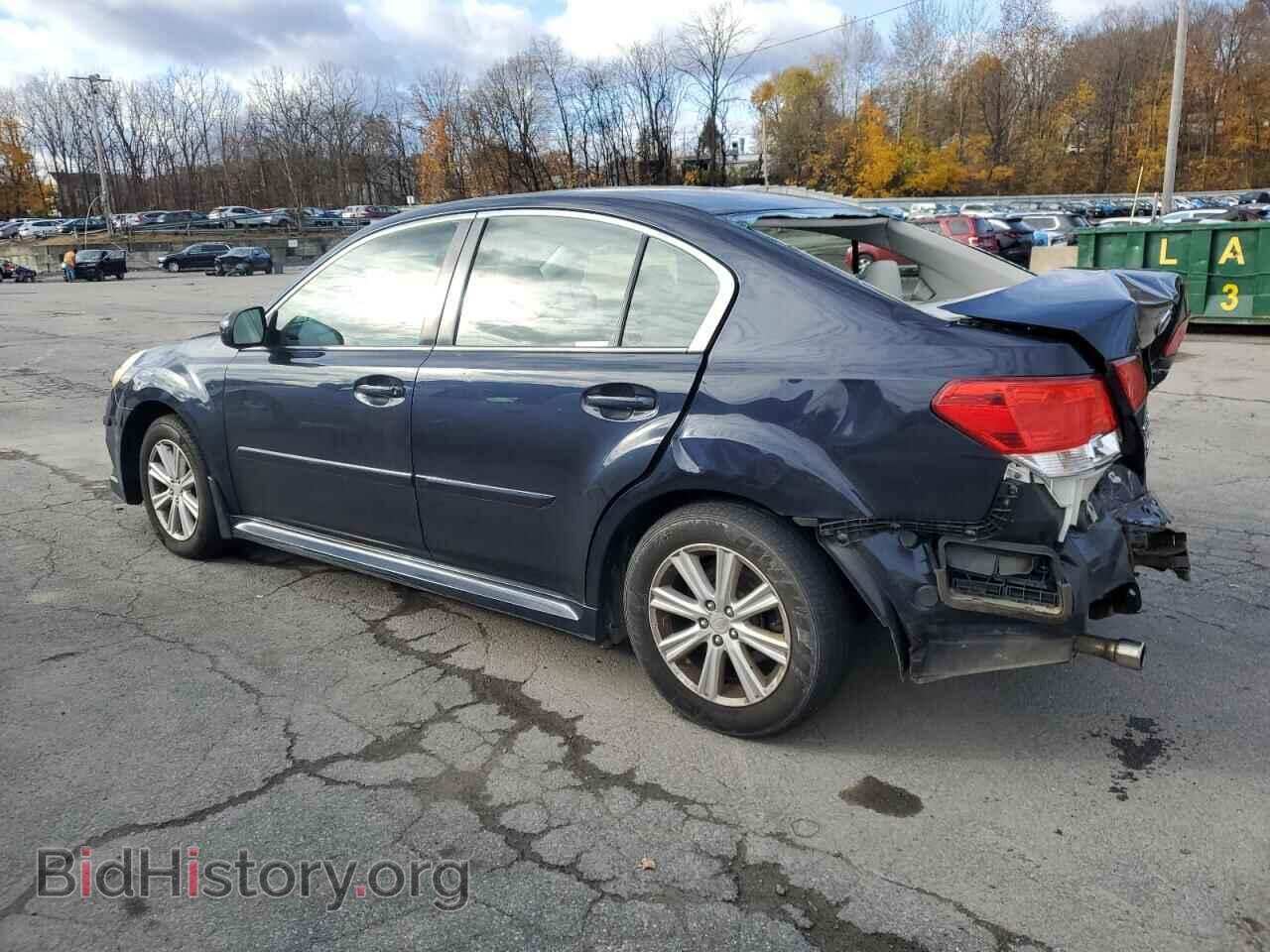 2012 SUBARU LEGACY - VIN: 4S3BMBC63C3011375 - Фото 2