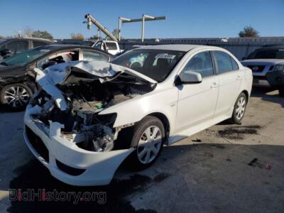 2014 Mitsubishi LANCER ES/ES Sport, белый — VIN JA32U2FU4EU021838, Copart