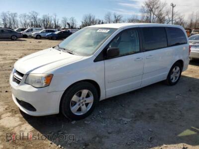 2013 Dodge CARAVAN SE, white — VIN 2C4RDGBG6DR812915, Copart