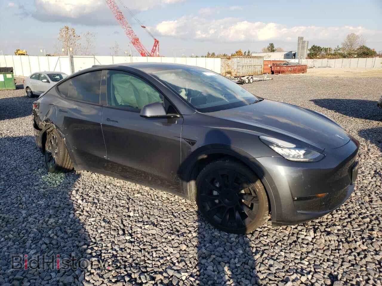 2021 TESLA MODEL Y - VIN: 5YJYGDEE8MF241337 - Фото 4