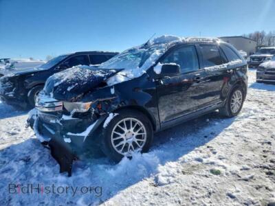 2007 Ford EDGE SEL Plus, black — VIN 2FMDK39C37BB39148, Copart