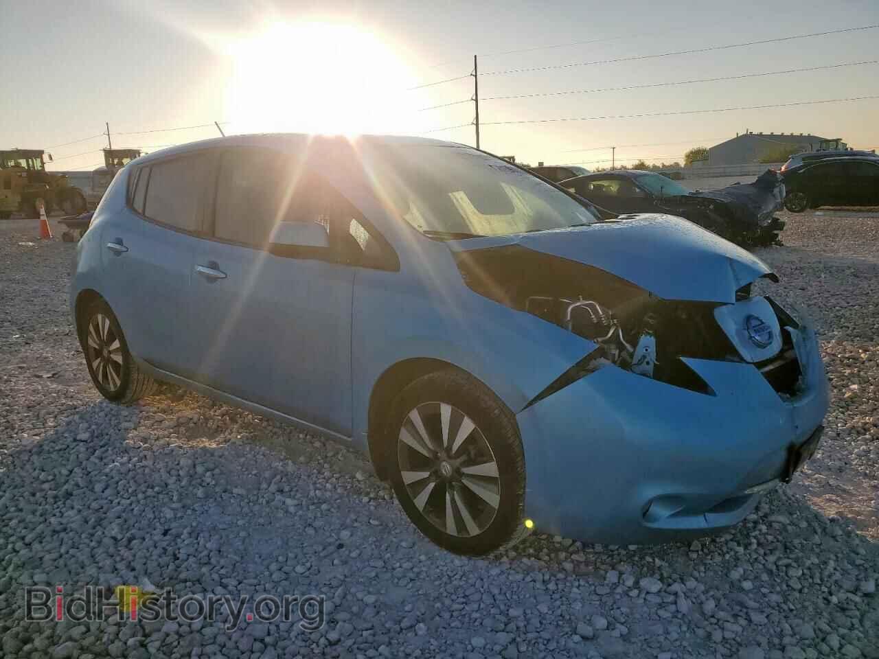 2015 NISSAN LEAF - VIN: 1N4AZ0CP1FC330486 - Фото 4