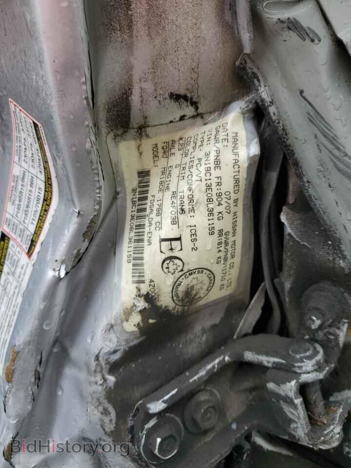 2008 NISSAN VERSA - VIN: 3N1BC13E08L361159 - Фото 13
