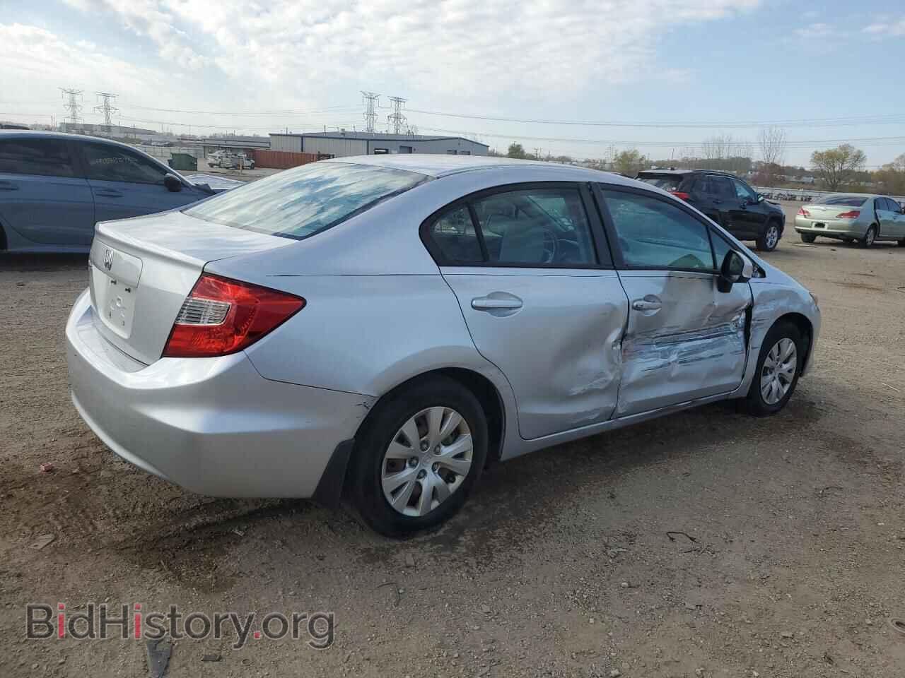2012 HONDA CIVIC - VIN: 2HGFB2F50CH525533 - Фото 3