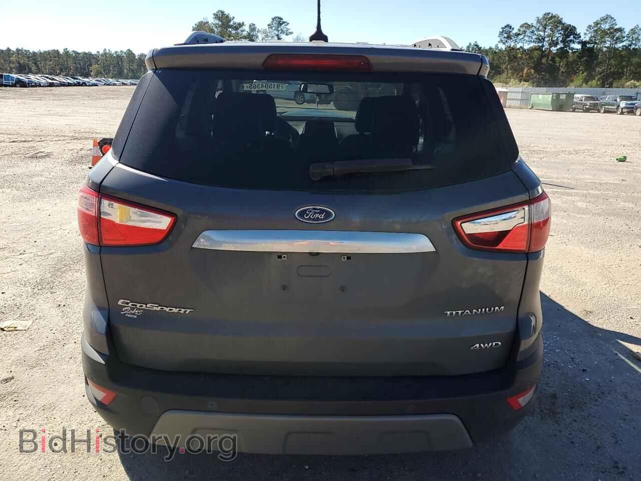 2020 FORD ECOSPORT - VIN: MAJ6S3KL6LC346107 - Фото 6