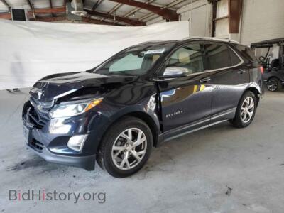 2020 Chevrolet EQUINOX Premier, черный — VIN 3GNAXXEV8LS620600, Copart