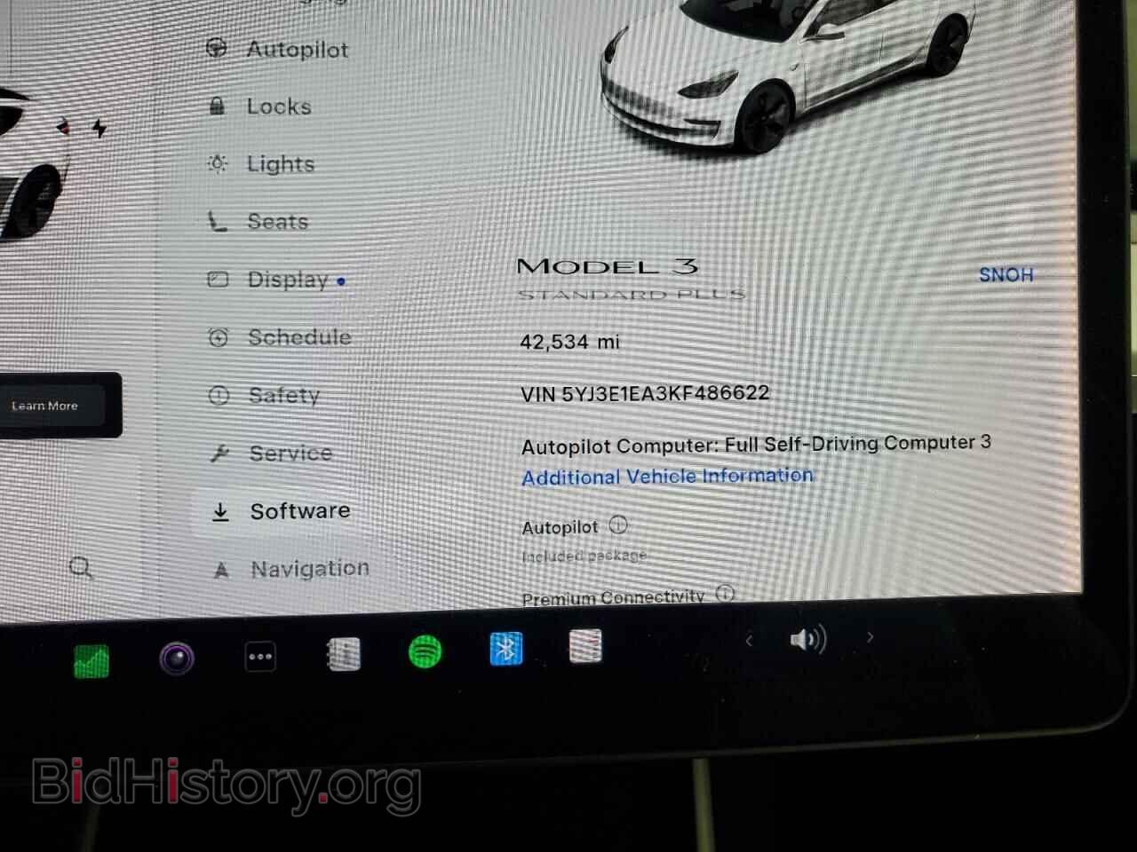 2019 TESLA MODEL 3 - VIN: 5YJ3E1EA3KF486622 - Photo 9