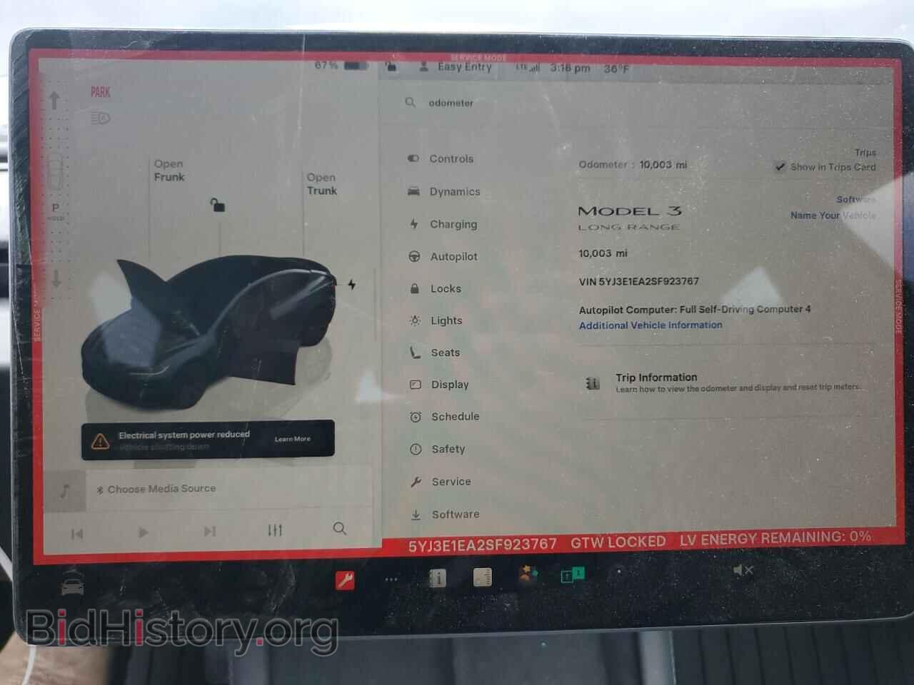 2025 TESLA MODEL 3 - VIN: 5YJ3E1EA2SF923767 - Photo 9