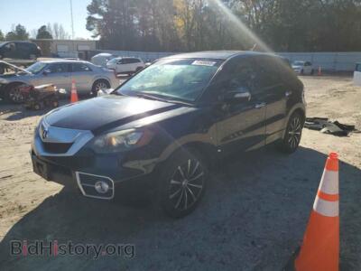 2011 Acura RDX, black — VIN 5J8TB1H29BA007529, Copart