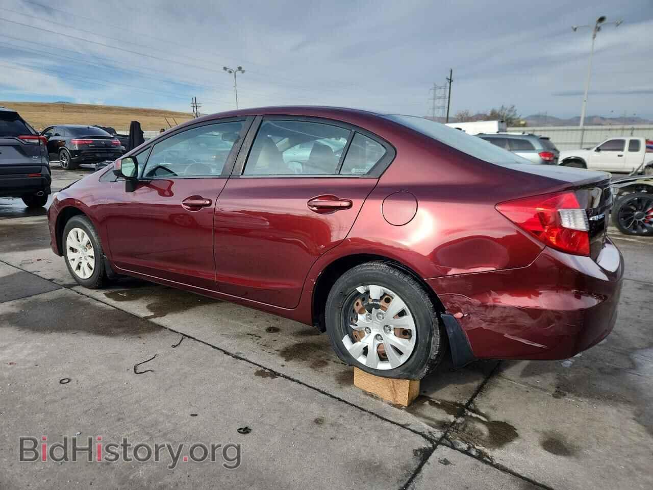 2012 HONDA CIVIC - VIN: 19XFB2F54CE105588 - Фото 2