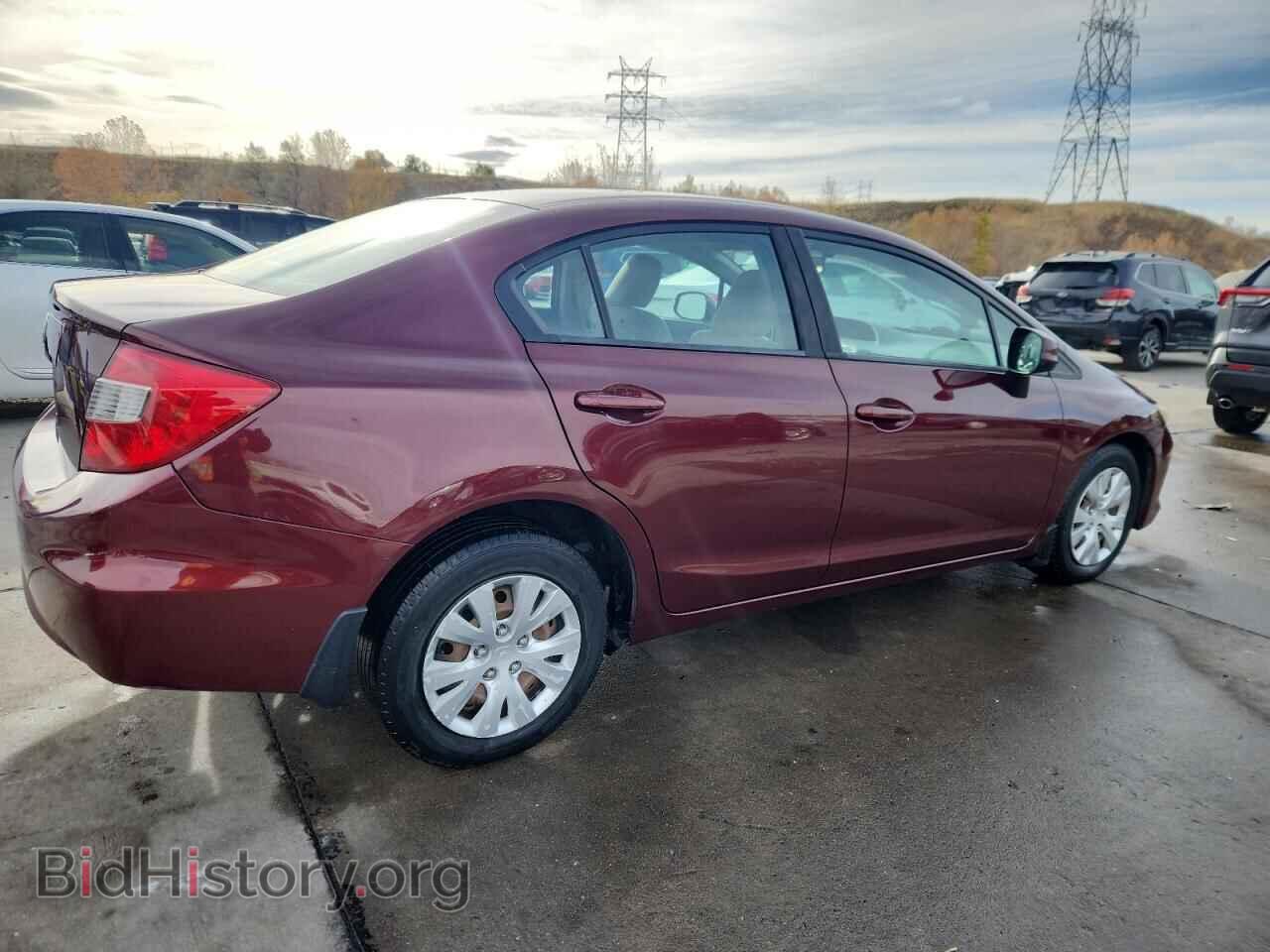2012 HONDA CIVIC - VIN: 19XFB2F54CE105588 - Фото 3