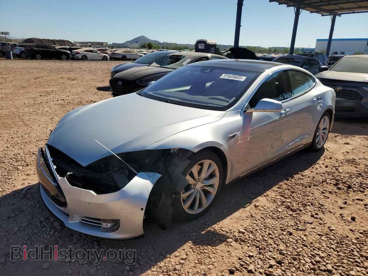Photo 5YJSA1E26FF117212 - TESLA MODEL S 2015