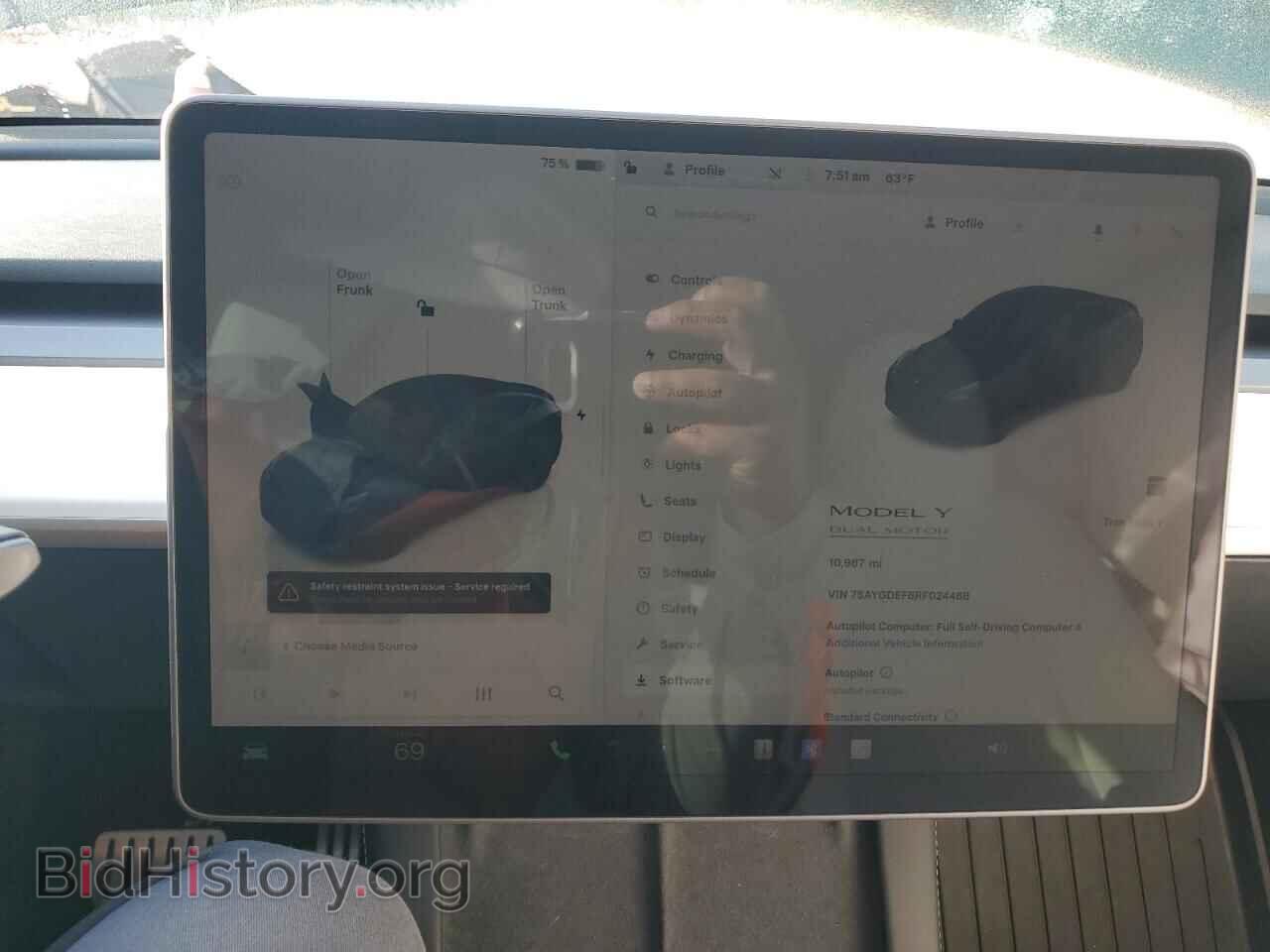 2024 TESLA MODEL Y - VIN: 7SAYGDEF8RF024468 - Photo 9