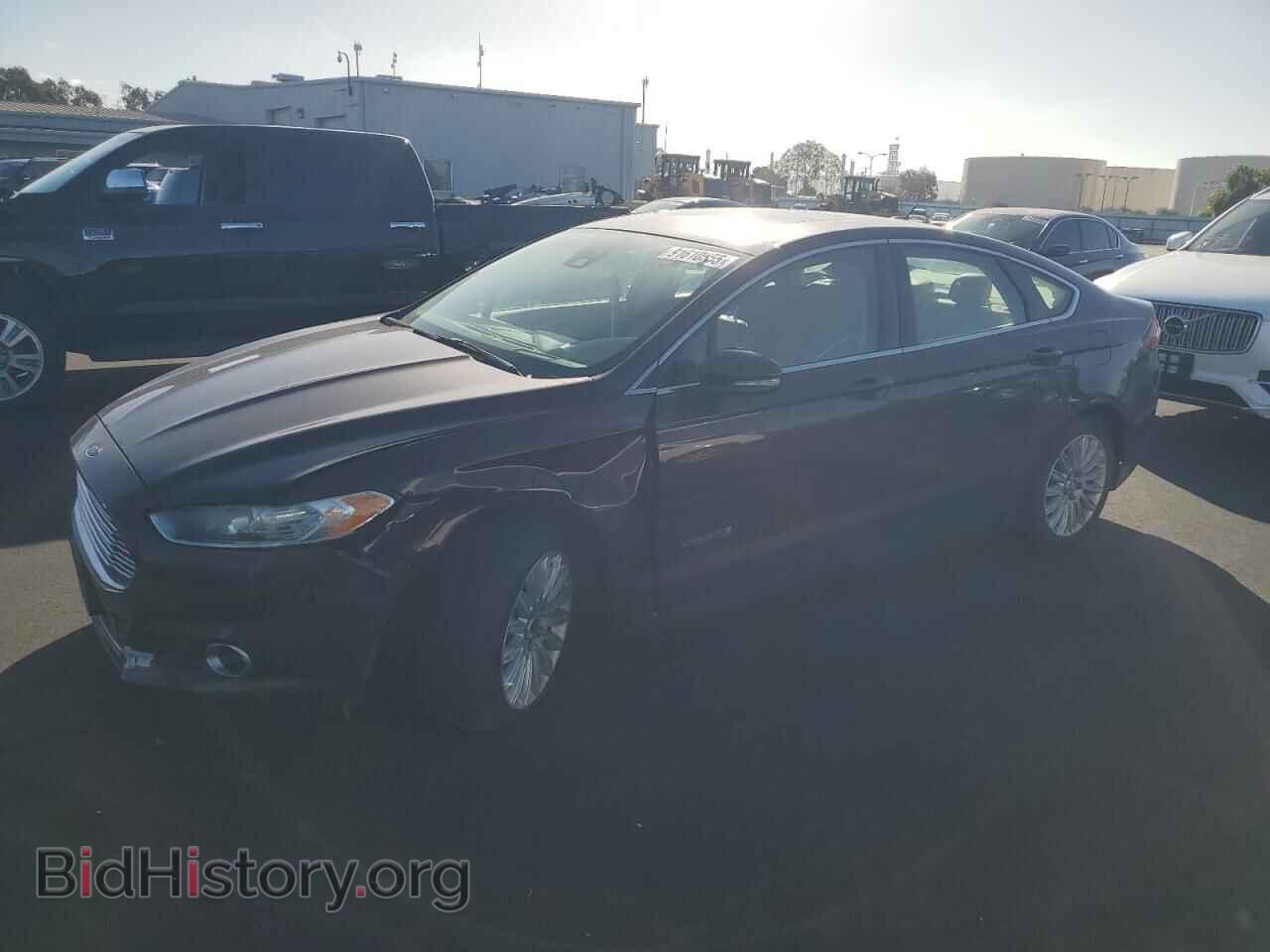 Photo 3FA6P0LU7DR219571 - FORD FUSION 2013