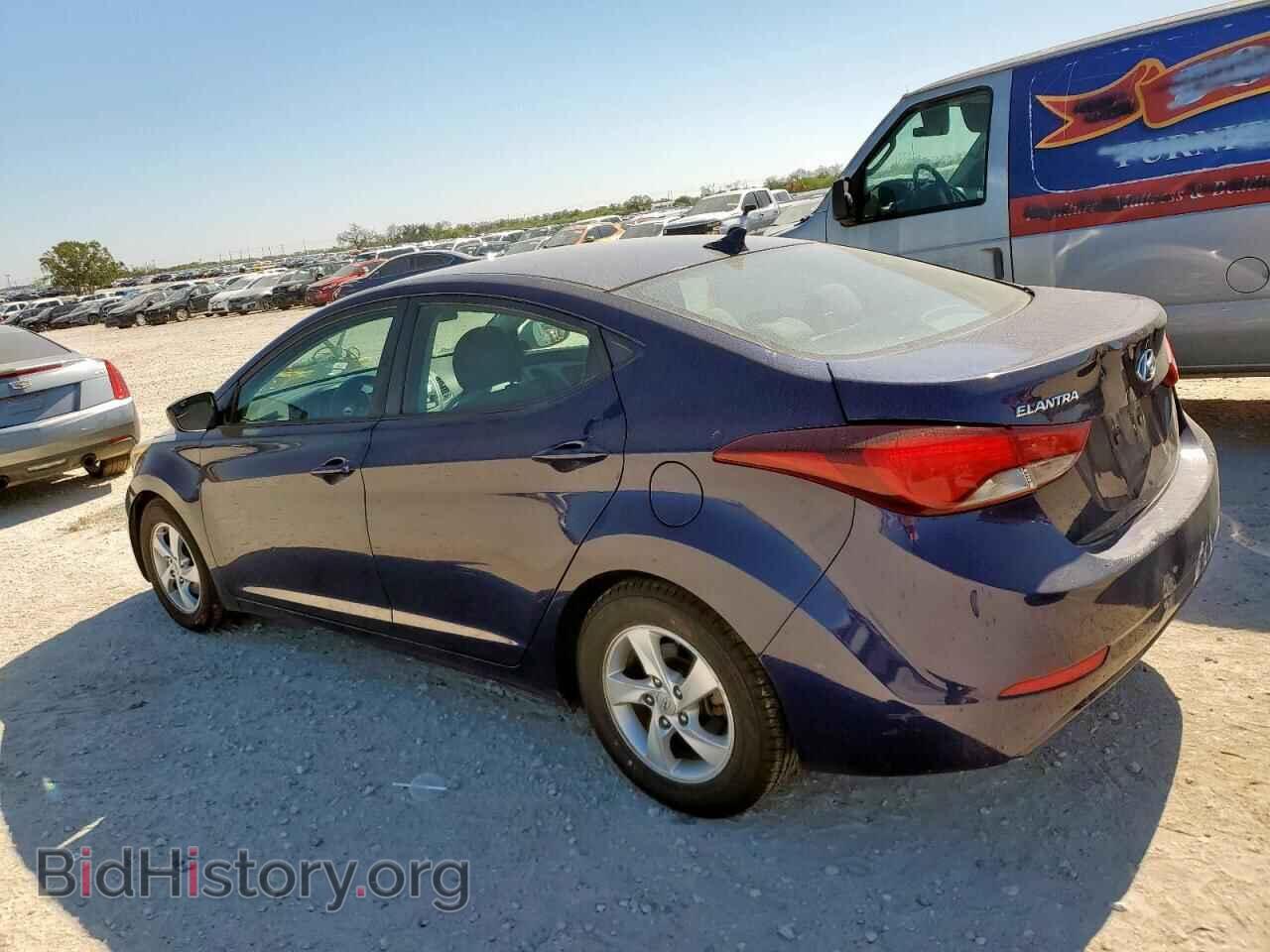 2014 HYUNDAI ELANTRA - VIN: 5NPDH4AE3EH460095 - Фото 2
